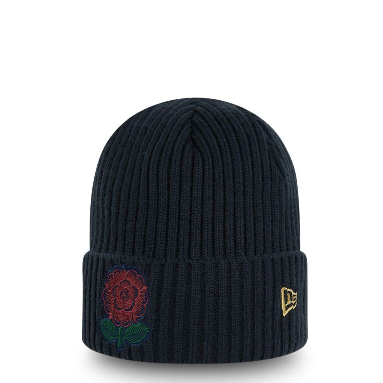 Gorras New Era Beanies Azules - England Rugby Heritage Knit Hat 90235WEHP